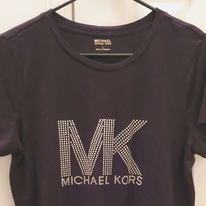 Michael Kors gold studded tshirt